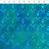 Blue Fury Celtic - Fabric by the Yard - Lake Wind Studio